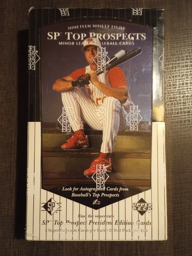 1998 Upper Deck SP Top Prospects Baseball Box Factory Sealed 28 Packs