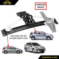 Fensterheber Hinten Rechts Kompatibel Mit Peugeot 207 SW 9224G5 9224C9