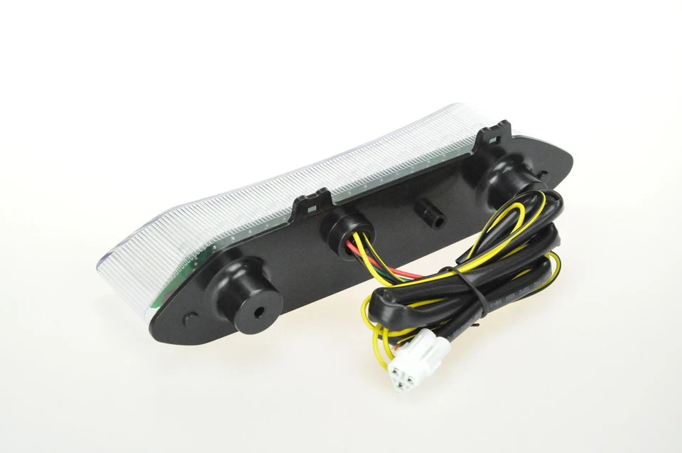 Luz trasera LED señal de giro secuencial compatible con Yamaha 02-03 R1 08-20 WR250R/X transparente Foto 4 de 4