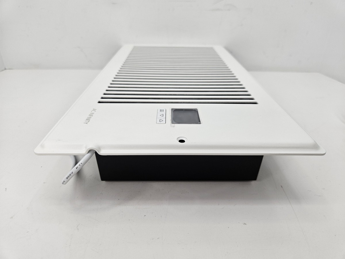 AIRTAP T6 Quiet Register Booster Fan Heating Cooling 6 x 12” White