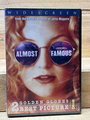 Almost Famous (DVD, 2001), Kate Hudson, Jason Lee, Billy Crudup NEW SEALED