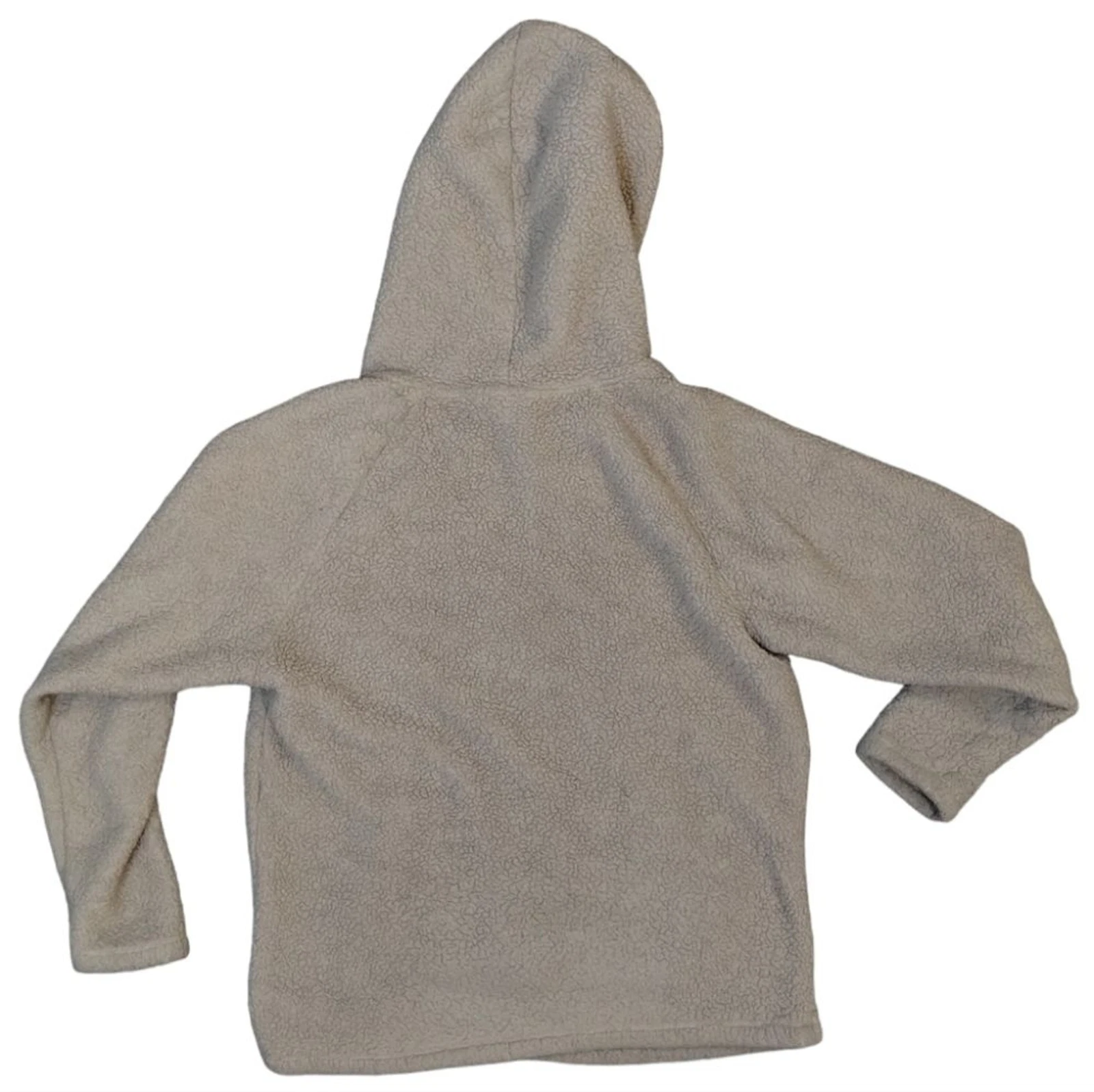 UNDERCOVER Felpa con cappuccio Sherpa rosa Victoria Secret pullover beige taglia S small