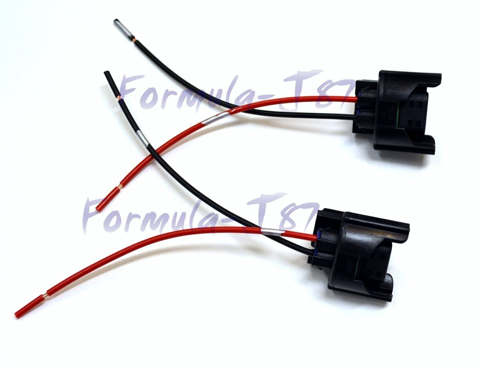 Wire Pigtail Female C H11 Two Harness Fog Light Bulb Lamp Connector Socket Plug - Foto 6