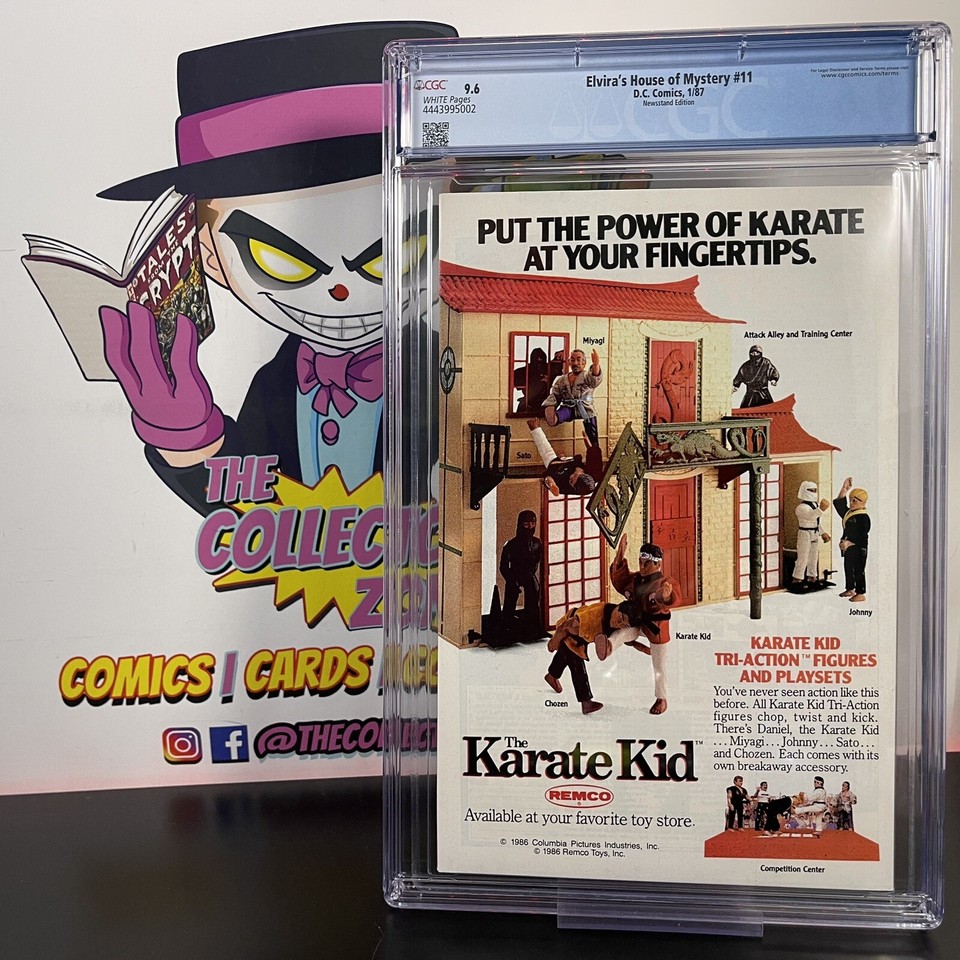 Elvira's House of Mystery 11 CGC 9.6 Newsstand 1987 D.C Dave Stevens