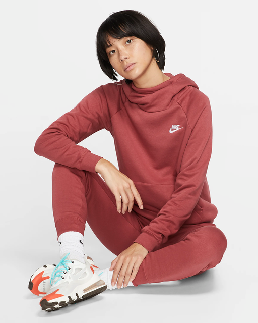 Nike Sportswear Essential Women's FunnelNeck Fleece Pullover Hoodie S