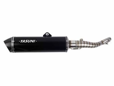 Auspuffanlage Yasuni Scooter 4 Black Edition Carbon für Yamaha YP X-Max R 125ccm