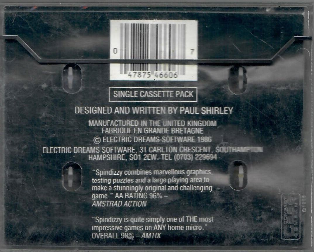 Spindizzy Sinclair ZX Spectrum Games | eBay UK