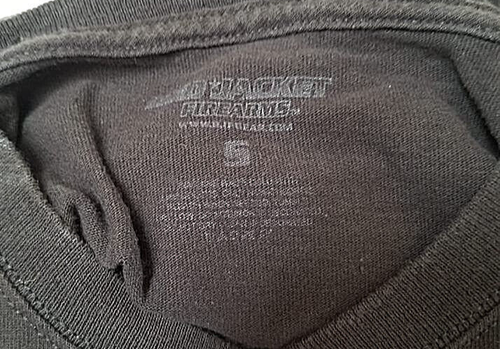 Red Jacket Firearms Black Graphic T-Shirt Size Small Baton Rouge Guns - Picture 4 of 4