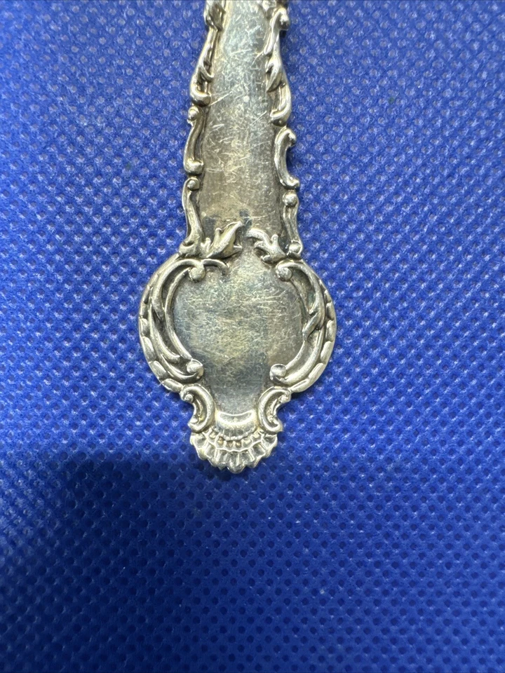 "Cuchara para servidor de queso de plata de ley de 6""" Foto 4 de 4