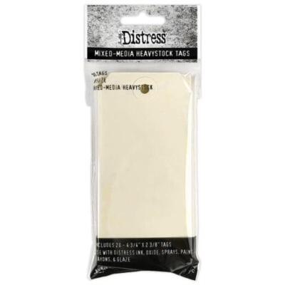 Tim Holtz Distress Mixed Media Heavystock Tags 20 Stück