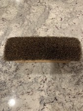 Ralyn Professional Shine Brush Boots Shoes Brush Buffer Light Horse Hair 8"