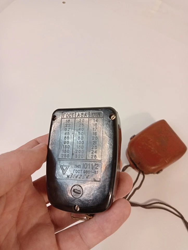 Medidor de exposición a la luz Leningrado 2 retro antiguo raro vintage URSS metros soviéticos Foto 2 de 4
