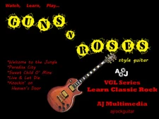 Custom Guitar Lessons, Learn Guns N Roses - DVD Video