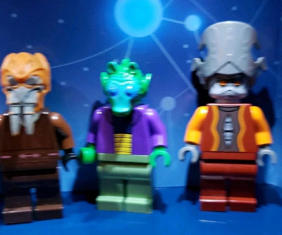 Lego Star Wars Minifigura Lote Almirante Ackbar Onaconda Farr Nute Gunray Plo Koon Foto 4 de 4