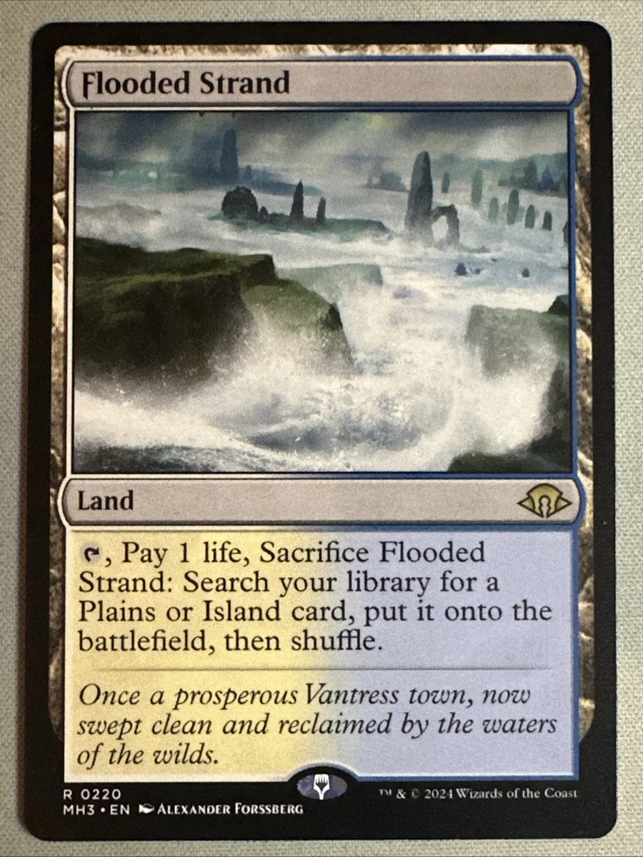 Flooded Strand Magic: The Gathering Wizards of the Coast Rare