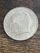 1958 Germany 2 Two Deutsche Mark Rare Beautiful Actual Coin TC2005*