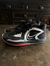 Nike Kyrie Low 5 Dominoes Men's 13 Shoes Black-White-Chile Red DJ6012-001