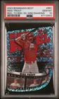 2023 Bowman's Best Baseball Mike Trout #RR-1 Mini Diamond Refractor PSA 10