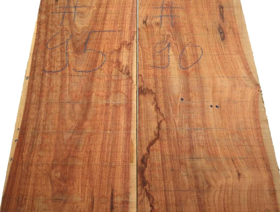 1X Palisandro Madera Morado Santos 95X26,5-27Cm X 50-52Mm #95 - Imagen 2 de 4