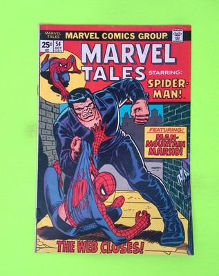 Marvel Tales #54 Vol. 2 1974 Marvel Comics 6.0 (Spider-Man) Comic Book W183-36