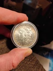 1880 S Morgan Silver Dollar $1 Brilliant Uncirculated 90% Silver Nice Toning.
