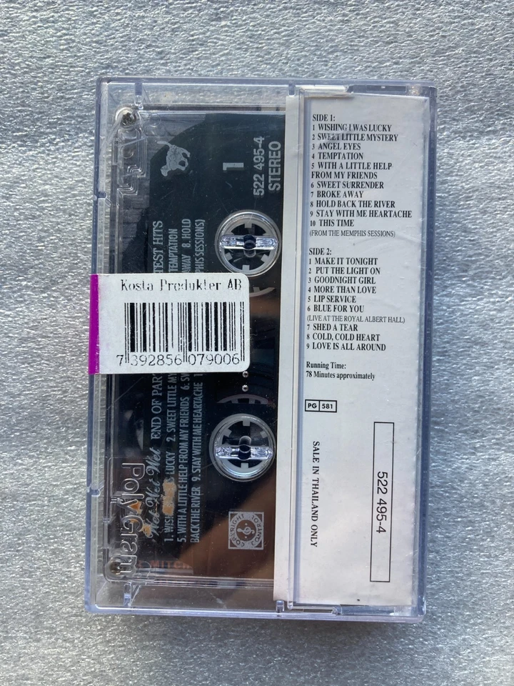 Wet Wet Wet - Greatest Hits - Cassette • END OF PART ONE - FREE SHIPPING 🇮🇪 - Image 2 of 4