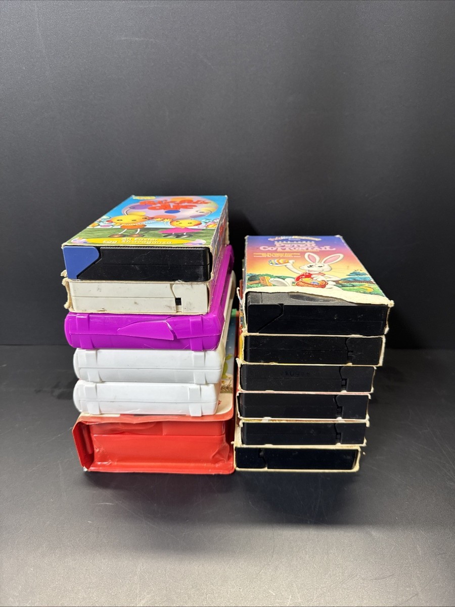 Lot of 12 Kids & Family Various VHS Video Cassette Tapes Movies