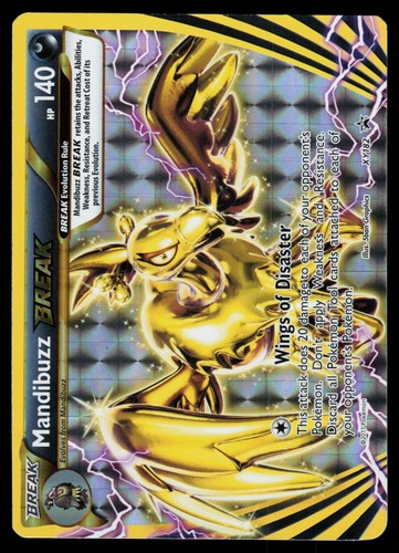 MANDIBUZZ BREAK XY182 HOLO XY PROMO NM