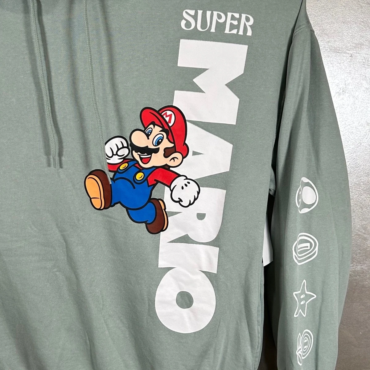 任天堂 NEW YORK スウェット トレーナー Mサイズ Green Nintendo Activewear for Men for sale | eBay