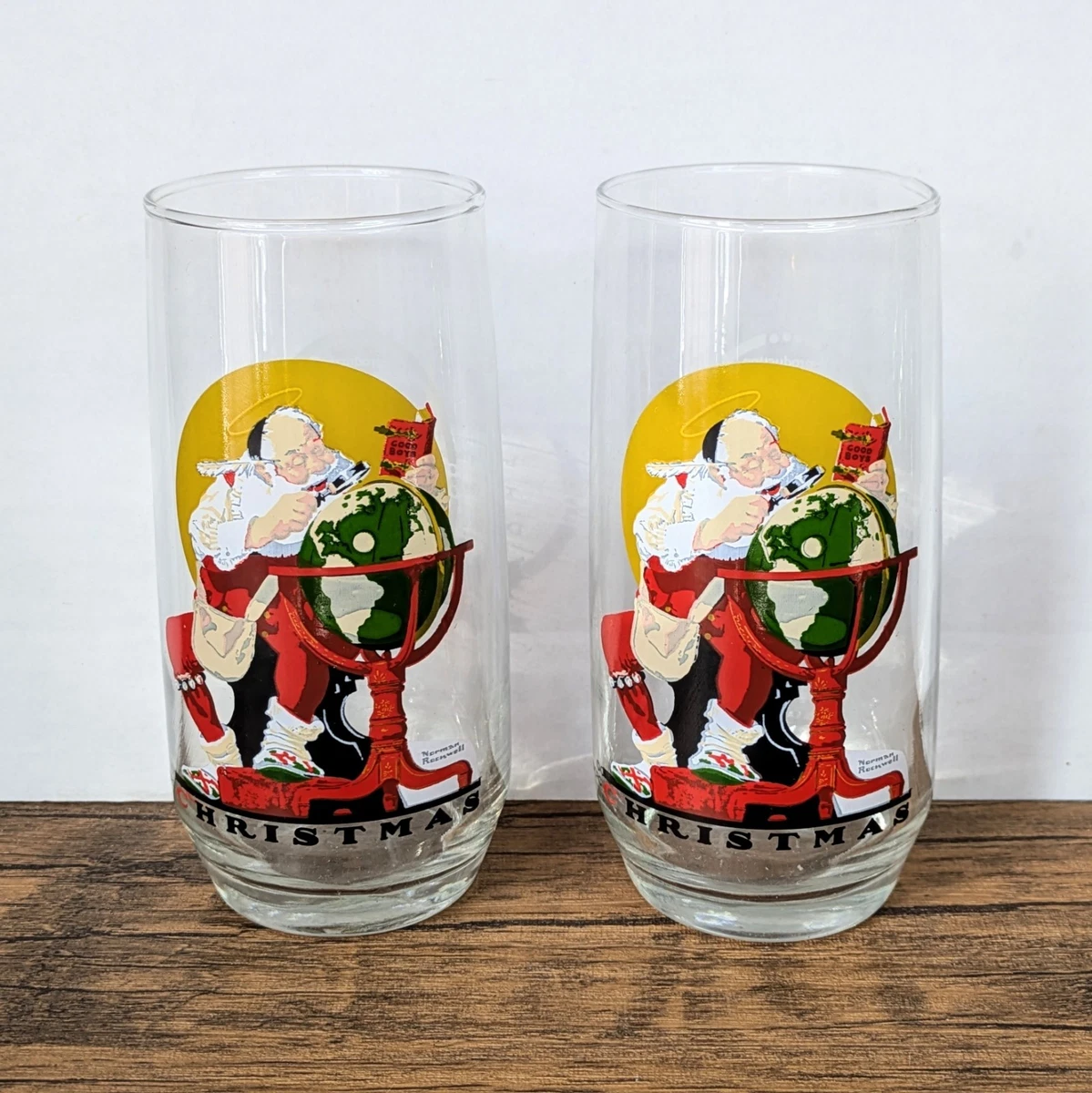 Santa Coke Glasses for sale | eBay