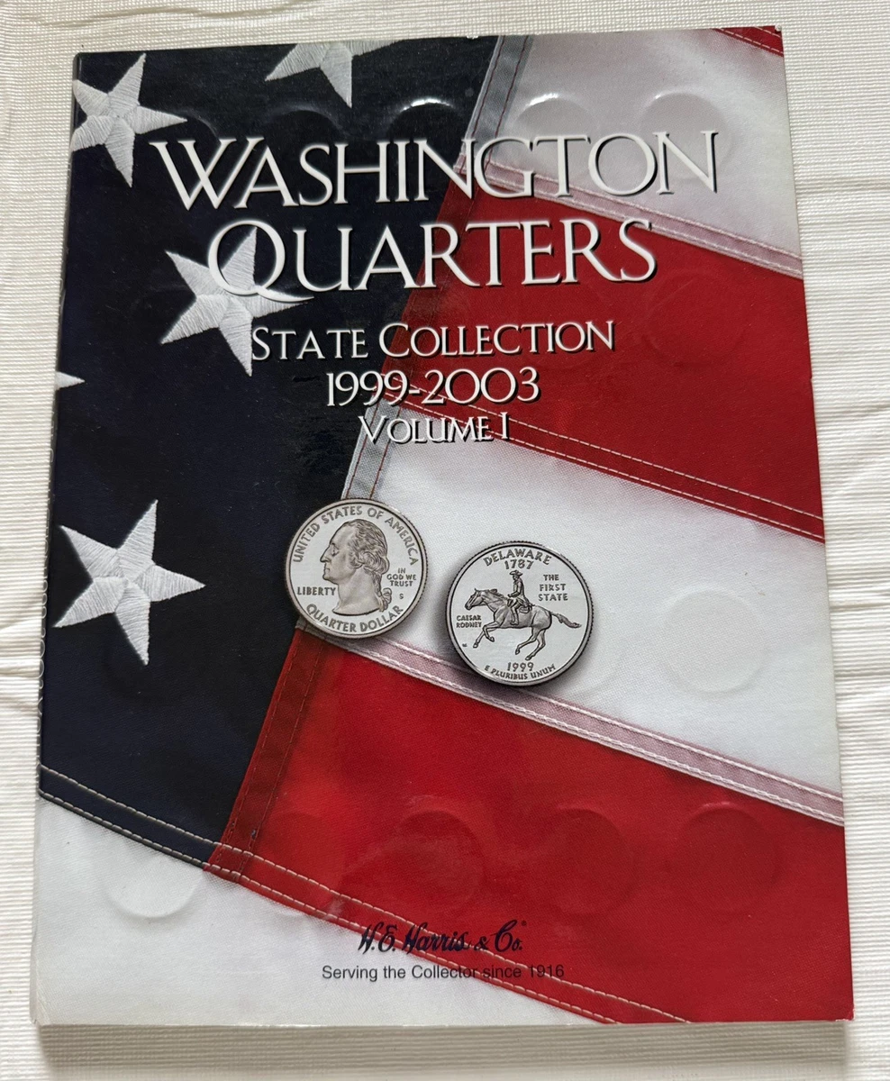Washington Quarter Album In Us State Quarters (1999-2008) for sale