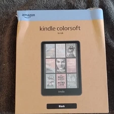 Amazon Kindle Colorsoft 16GB Black eBook Reader 7" Color Screen Waterproof IPX8