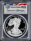 2021-W $1 American Silver Eagle PCGS PR70DCAM - Cameron Reagan Signature