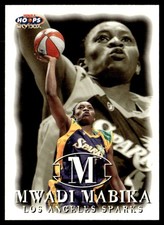 1999-00 Hoops WNBA Mwadi Mabika Los Angeles Sparks #71