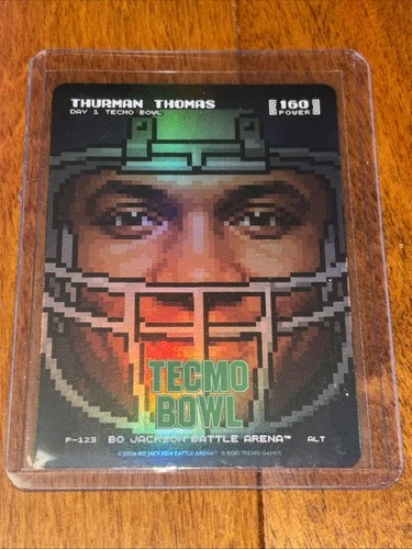 2026 Bo Battle Arena - Thurman Thomas “Day 1 Tecmo Bowl` Alternative Art SP