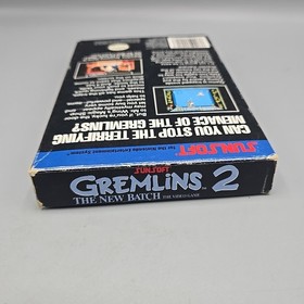 Gremlins 2 The New Batch (Nintendo NES) Oval Seal Complete With Manual CIB 