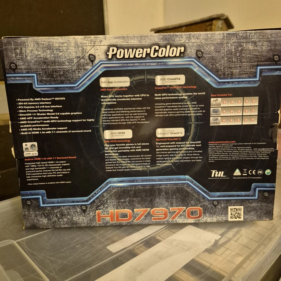 Scheda Video POWER COLOR RADEON HD 7970 3GB GDDR5 PCI-E 3.0 x16 DVI HDMI - Immagine 2 di 4