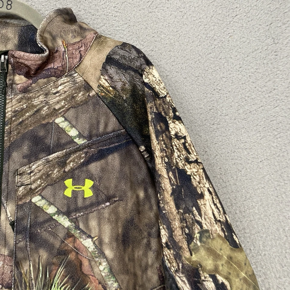 Chaqueta Camuflada Under Armour Para Hombres 2XL ColdGear Infrarrojo Control de Olores Softshell Rut Foto 4 de 4