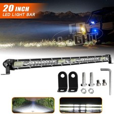10 20 30 40 50 Slim Led Light Bar Spot Flood Combo Atv Suv Offroad Driving 10 20 30 40 50 Slim Led Light Bar Spot Flood Combo Atv Suv Offroad Driving