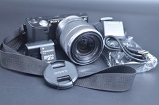 SONY Alpha NEX-5 Black Mirrorless Camera 18-55mm Lens Japanese Only M67