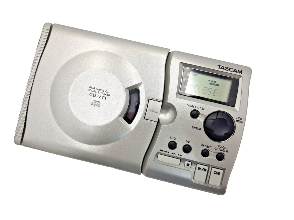Tascam CD-VT1 Portable Instrument & Vocal Trainer CD Compact Disc Player Vintage - Image 2 of 4