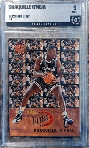 1992-93 Fleer Ultra Shaquille O'Neal All Rookie Series RC #7 Mint 9! Legend! 