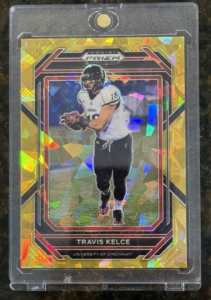 🔥 2023 Prizm Draft Picks TRAVIS KELCE Gold Prizm - Future Hall of Famer! - Image 2 of 4