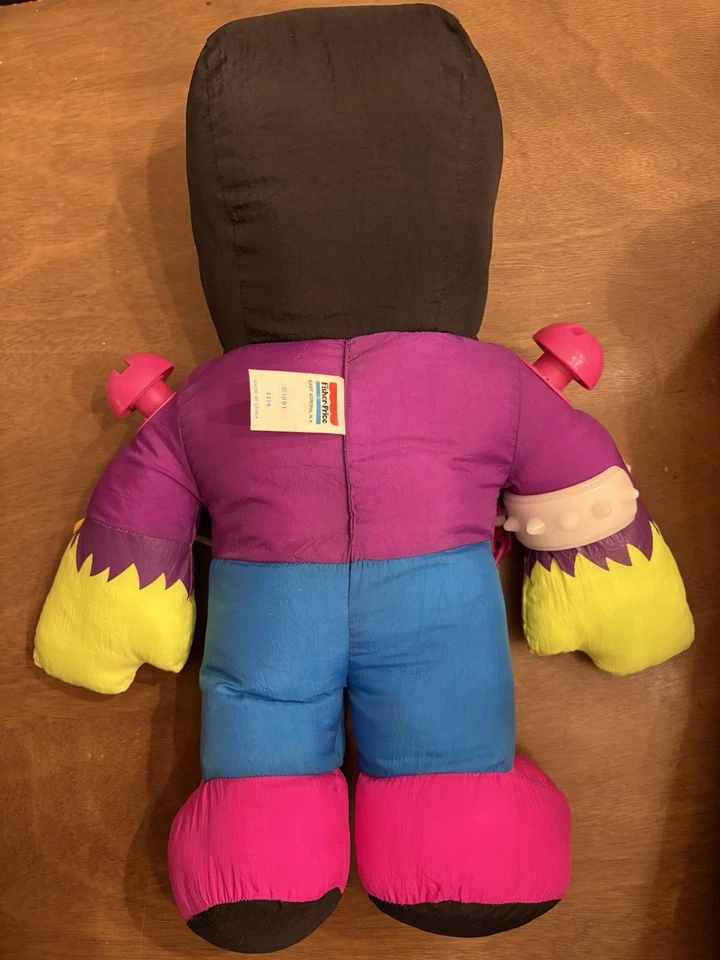 Juguete de peluche de nailon Fisher-Price FrankenStuff Frankenstein Monster Activity de colección  Foto 2 de 4