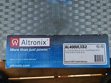 Altronix AL400ULXB2 120 V AC Input Voltage - 12 V DC, 24 V DC Output Voltage PS