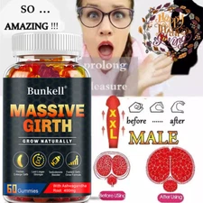 Grow Naturally Massive Girth Gummies,lasting size gains,Increase Performance