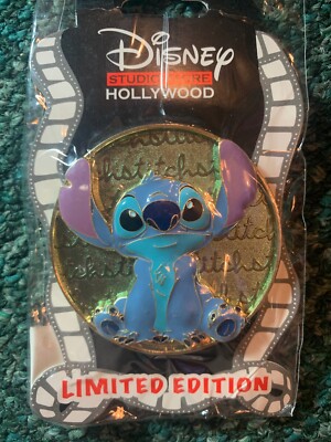 DISNEY PIN STITCH 626 LILO CURSIVE CUTIE 3D SODA FOUNTAIN LE