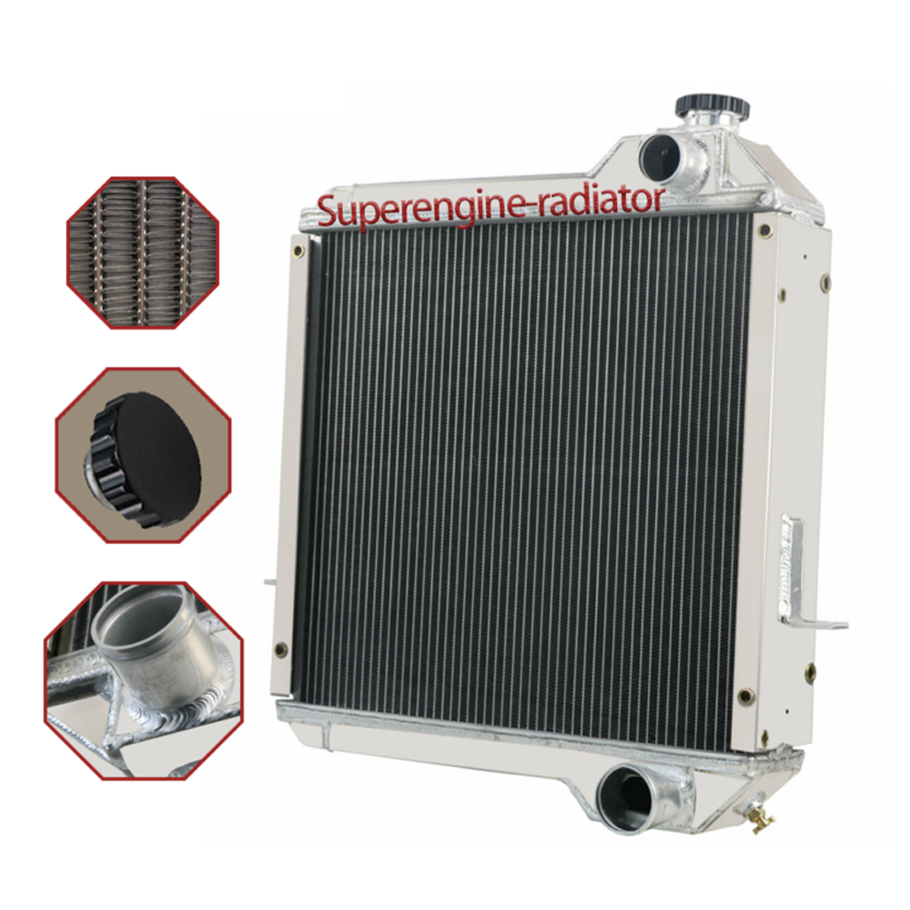 234876A2 4 Rows Tractor Radiator For Case/IH 570LXT PX70 586E PX85 ...