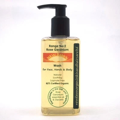ECZEMA PSORIASIS relief - Organic Wash Remedy for Itchy Skin Face Hands & Body