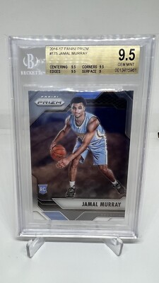 2016 Jamal Murray Panini Prizm #175 RC BGS 9.5 Gem MINT Denver